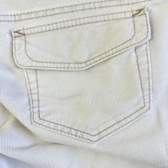 GAP Women’s Beige Bootcut Jeans Size 8L Long Stretch Cotton Blend Corduroy Pants - Picture 6 of 16